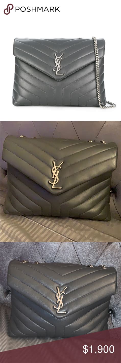 ysl loulou gray